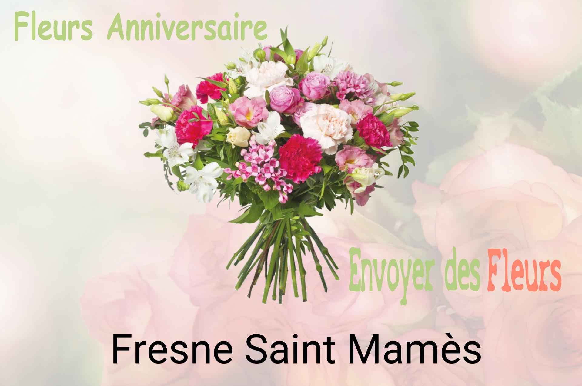 Bouquet de fleurs d’anniversaire livré à Fresne-Saint-Mamès